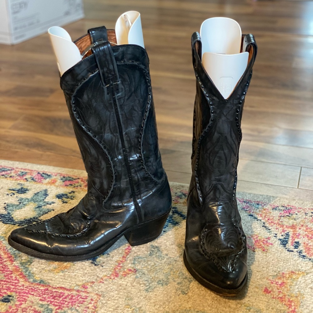 VINTAGE Dan Post cowgirl boots! Made in Spain